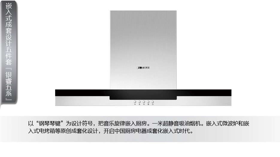 2008  中国第一套嵌入式成套设计五件套”银睿五系“